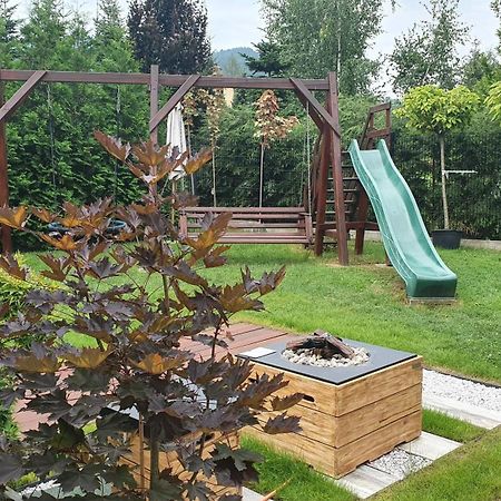 Dom Na Pieknej Ustron Villa Exteriör bild